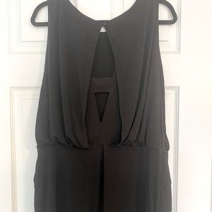 Black cocktail dress